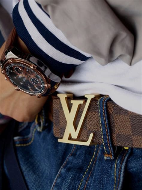 louis vuitton belt outfit mens|Louis Vuitton belt outfit men.